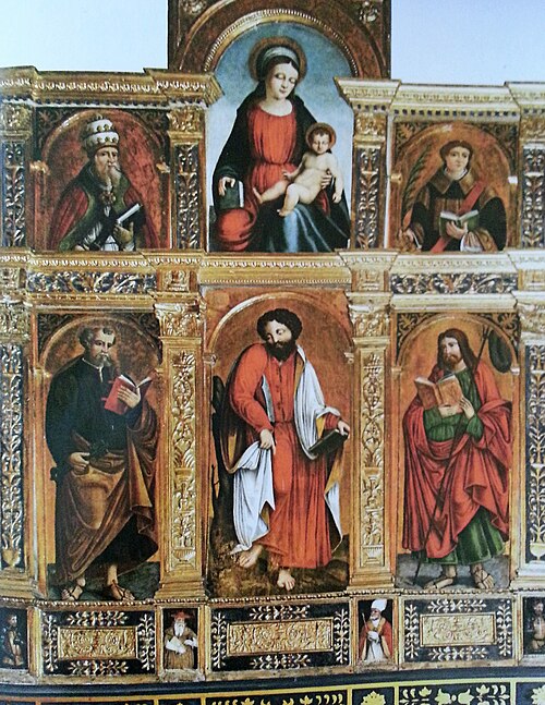 Polittico di San Bartolomeo (Marinoni), , Antonio Marinoni
