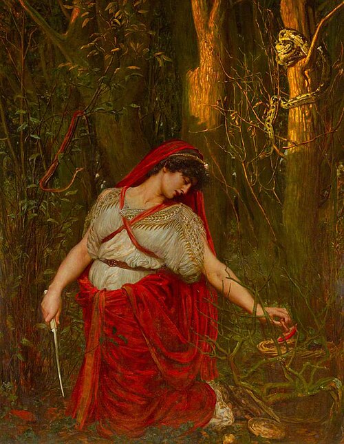 Medea the Sorceress, 1880, Valentine Cameron Prinsep