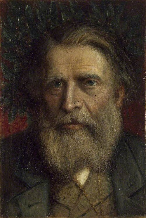 John Ruskin, 1882, Valentine Cameron Prinsep