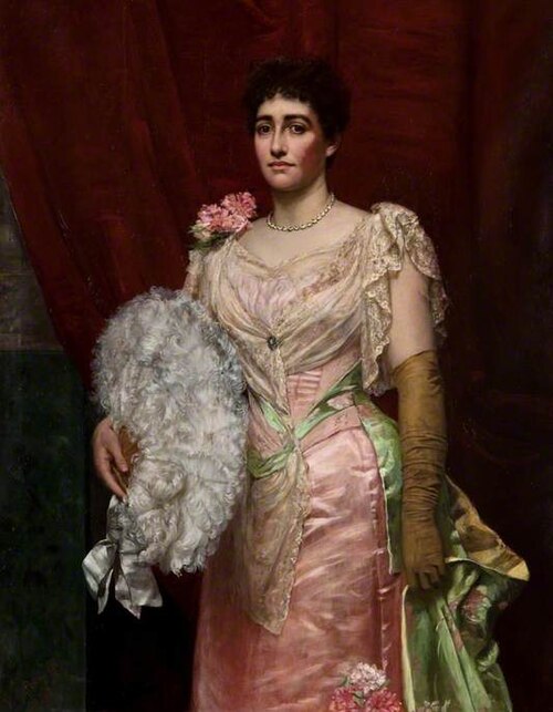 Lady Simpson, 1892, Valentine Cameron Prinsep