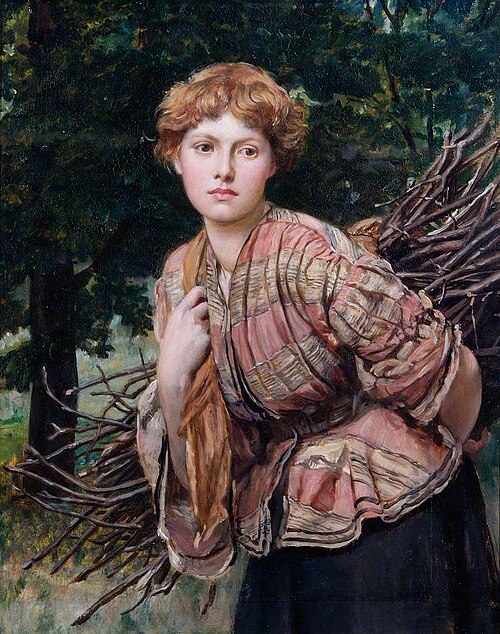 The Gamekeeper's Daughter, , Valentine Cameron Prinsep