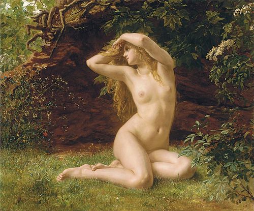 The first awakening of Eve, 1850, Valentine Cameron Prinsep