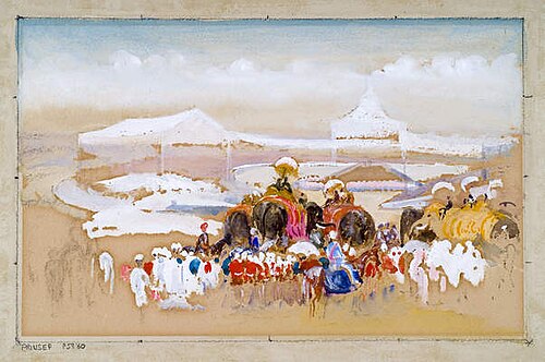 An Indian Durbar, 1876, Valentine Cameron Prinsep