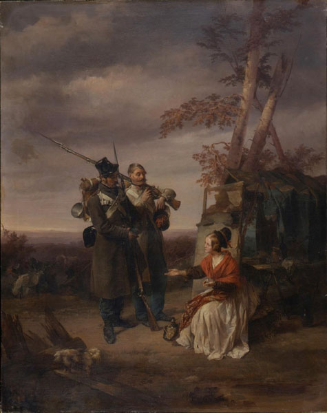 The female sutler (1846), 1846, Domenico Induno