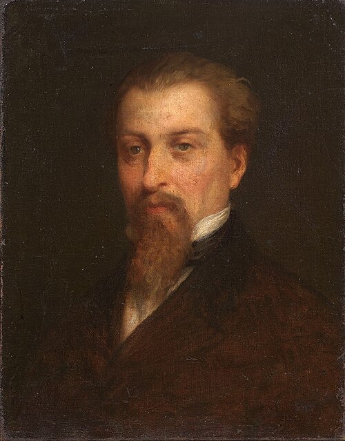 Portrait of a gentleman, 1853, Domenico Induno