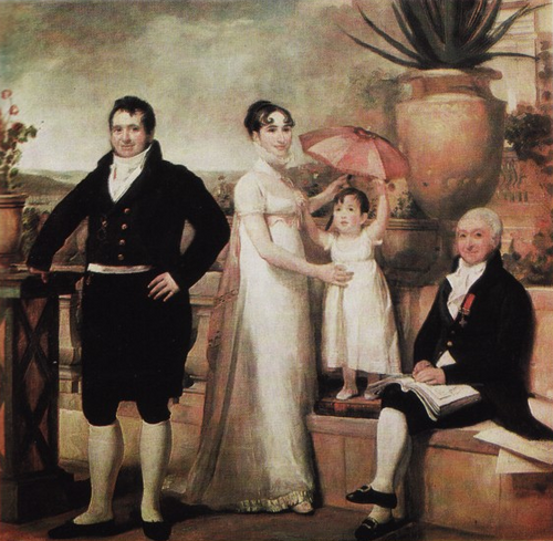 The Ratton Family, 1807, Domenico Pellegrini