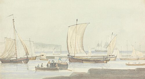Harbor Scene, 1775, Dominique Serres