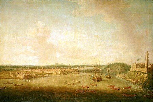 The Capture of Havana, 1762: Taking the Town, 14 August, 1775, Dominique Serres