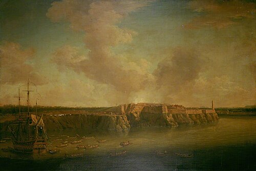 The Capture of Havana, 1762: Storming of Morro Castle, 30 July, 1770, Dominique Serres