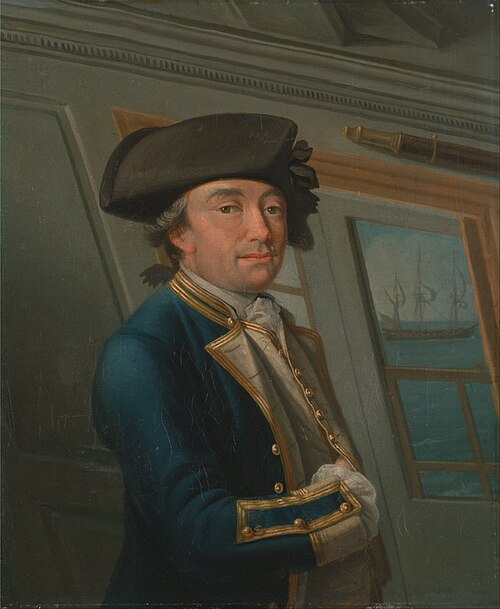 Captain William Locker, 1769, Dominique Serres