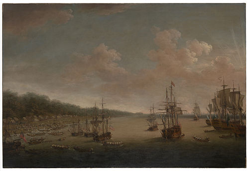 The Capture of Havana, 1762: the Landing, 7th June, 1770, Dominique Serres