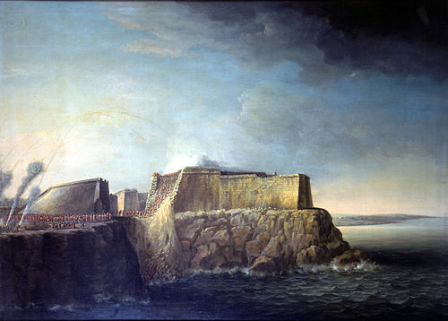 The Capture of Havana, 1762: Storming of Morro Castle, 30 July, 1770, Dominique Serres