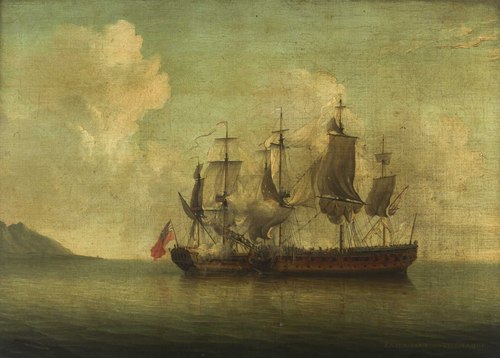 'Experiment' taking the 'Telemaque', 19 July 1757, 1769, Dominique Serres