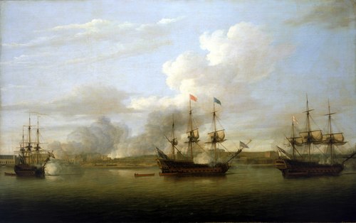 The Capture of Chandernagore, March 1757, 1771, Dominique Serres