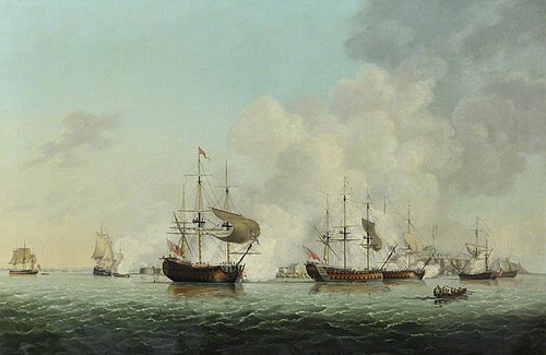 Attack on Goree, 29 December 1758, , Dominique Serres