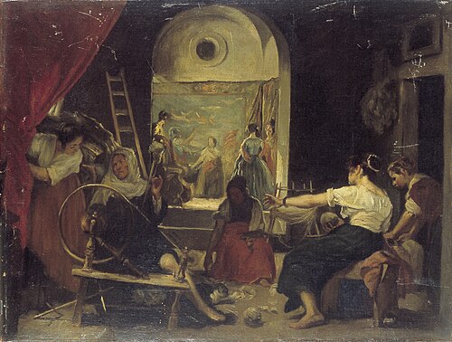 De tapijtweefsters, 1884, Jan Dunselman
