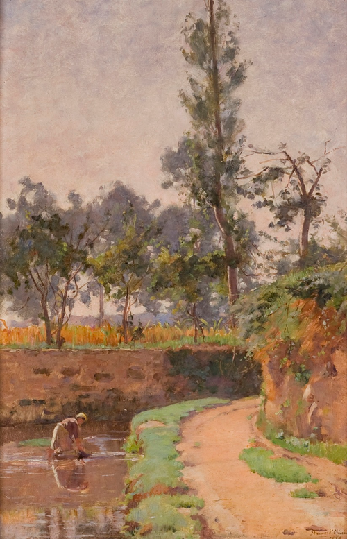 Lavadeira, 1890, João Marques de Oliveira