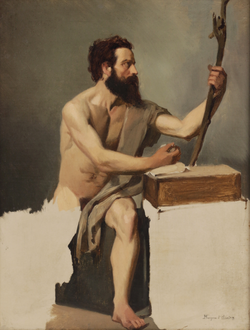 Nú masculino, 1900, João Marques de Oliveira