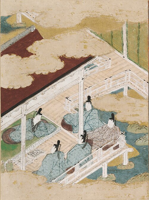 The Pink (Tokonatsu), Illustration to Chapter 26 of the Tale of Genji (Genji monogatari), , Tosa Mitsunobu