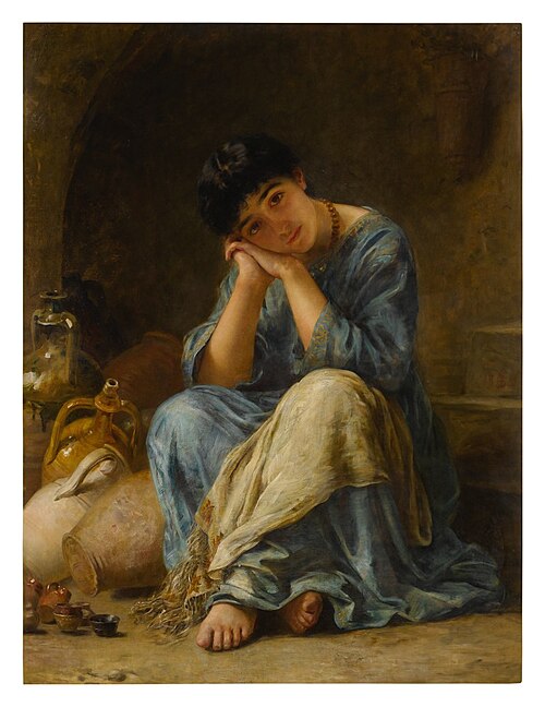 The Ionian Pottery Seller, , Edwin Long