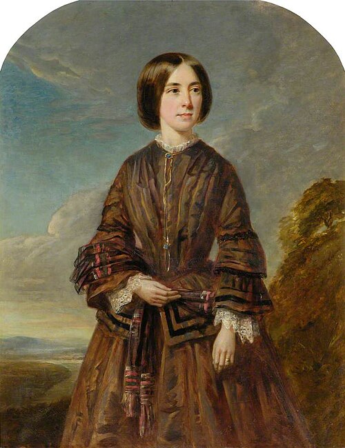 Mrs K. R. Murchison, 1860, Edwin Long