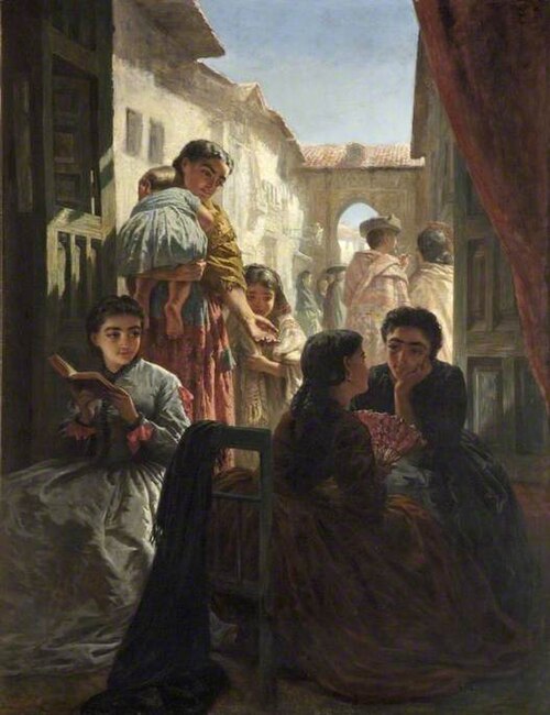 The Suppliants, 1864, Edwin Long