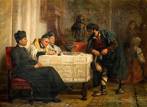Peter's Pence, 1867, Edwin Long