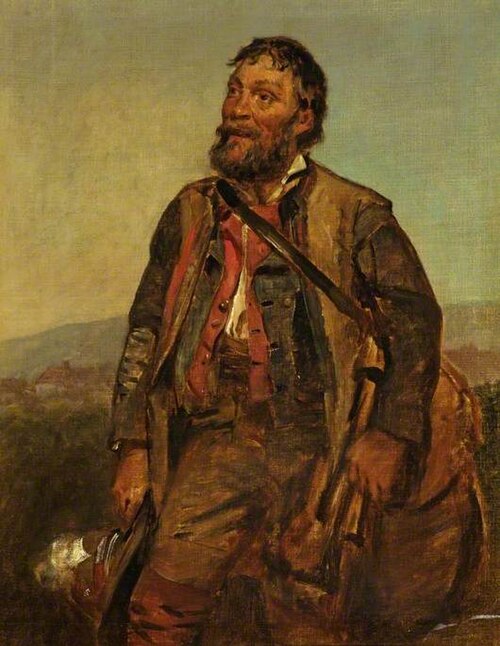 The Gamekeeper, 1869, Edwin Long
