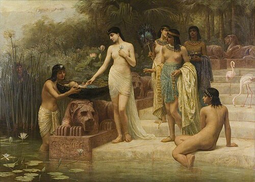 Pharaoh's Daughter, 1886, Edwin Long