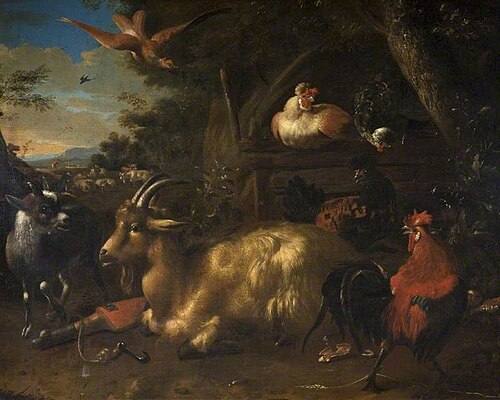 The Poultry Yard, , Melchior de Hondecoeter