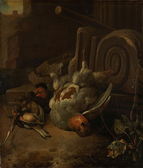 Dead birds, 1660, Melchior de Hondecoeter