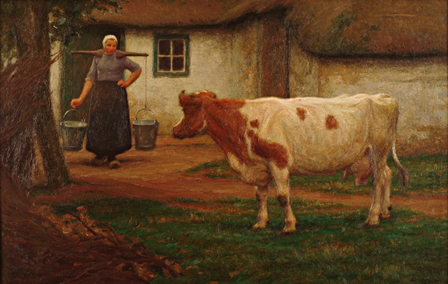 Het melkmeisje, , Edgard Farasyn