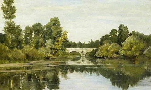 Bridge over a River, , Edmond Yon