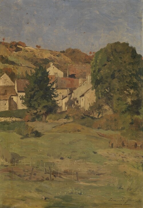 A view near Saint-Jean-de-Luz, , Edmond Yon