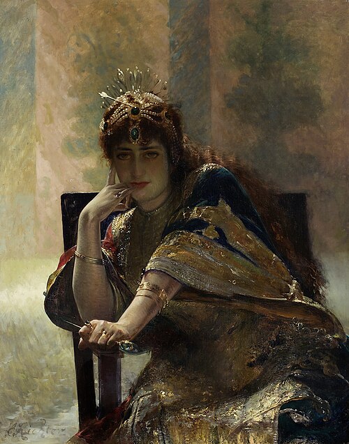 Oriental Woman, 1875, Édouard Frederic Wilhelm Richter