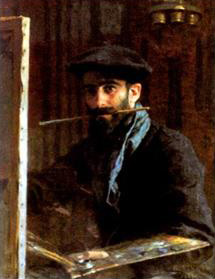 Autoportrait de l'artiste, 1891, Étienne Dinet