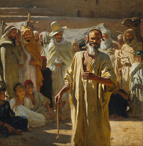 Le Charmeur de vipères, 1889, Étienne Dinet