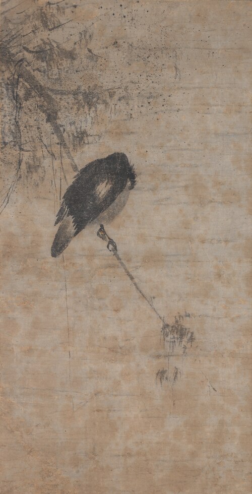 Willow and Magpie, 1250, Muqi Fachang