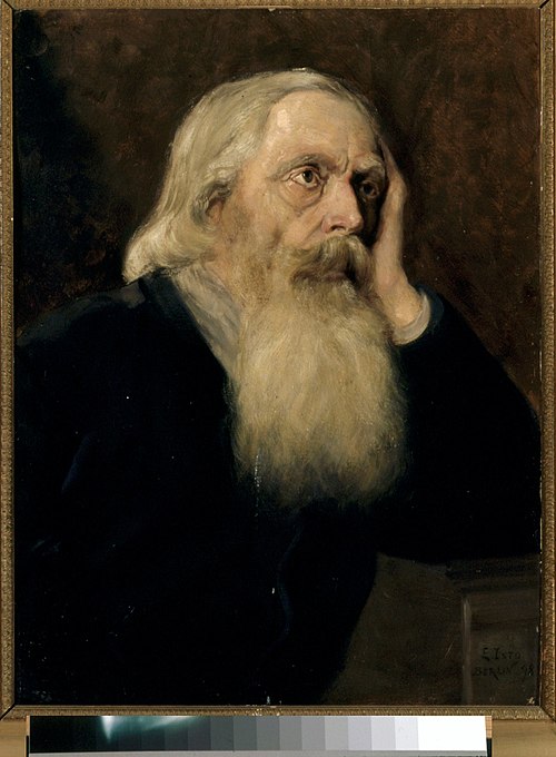 Portrait of an Old Man, 1898, Edvard Isto