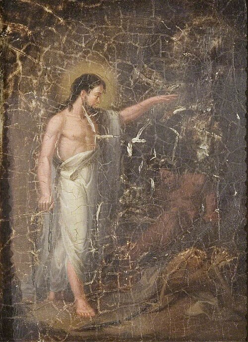Christ Overcoming Sin and Death, , Edward Bird
