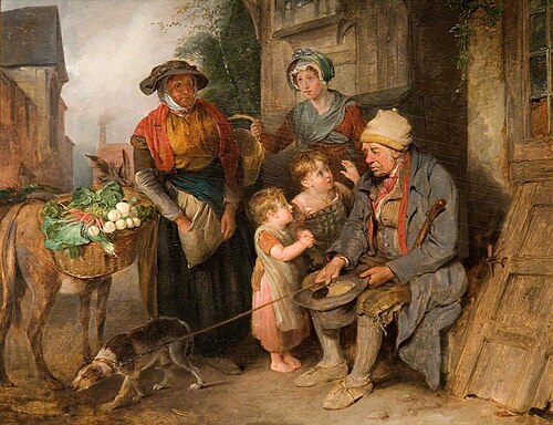 Setting off for Market, , Edward Bird