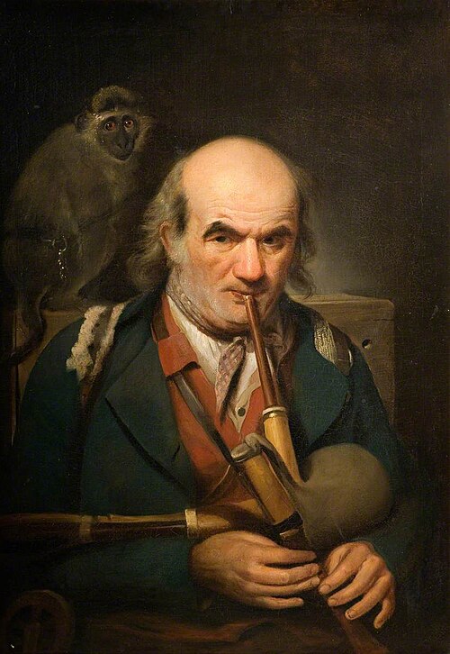 Italian Dancing-Dog Master, 1804, Edward Bird