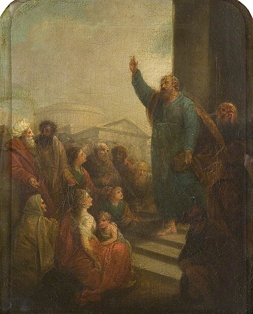 Saint Paul Preaching at Athens, , Edward Bird