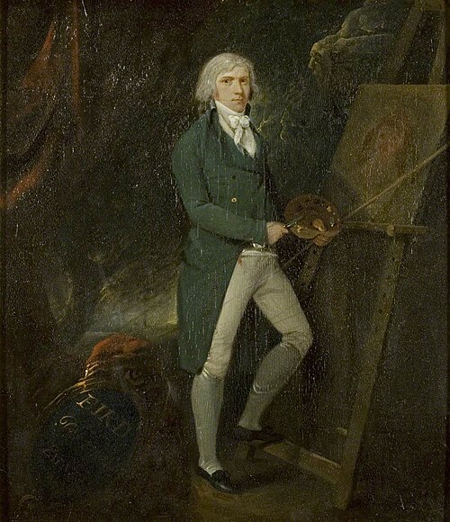 Self Portrait, 1800, Edward Bird