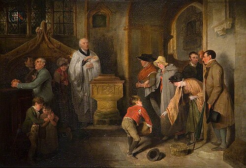 The Christening, , Edward Bird