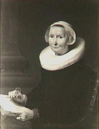 Portrait de Oede Seyle, mère du peintre, 1634, Peeter Danckers de Rij