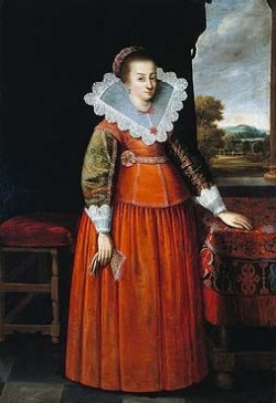 Portrait d'une dame, 1640, Peeter Danckers de Rij