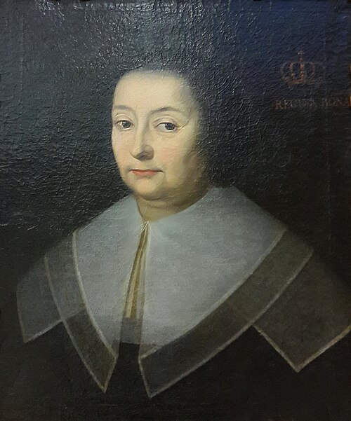 Porträt der Bona Sforza., 1650, Peeter Danckers de Rij