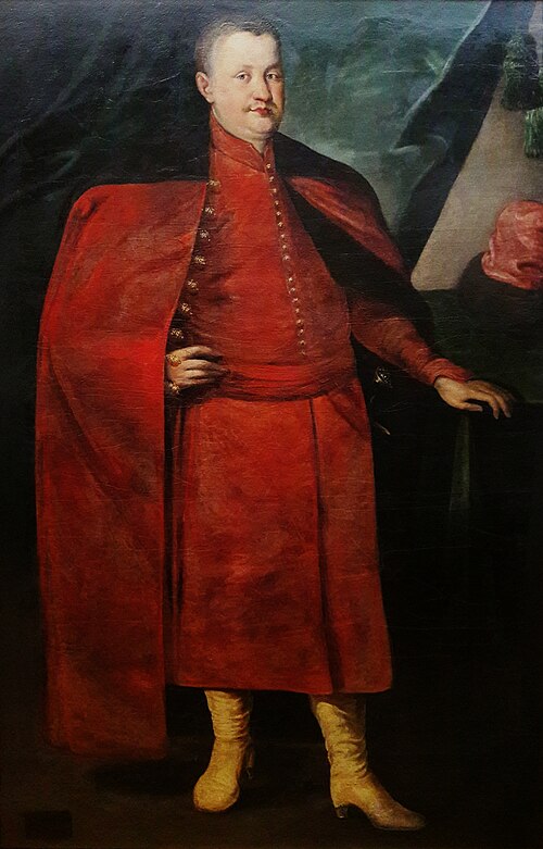 Portrait de Władysław Dominik Zasławski-Ostrogski en costume polonais., 1640, Peeter Danckers de Rij