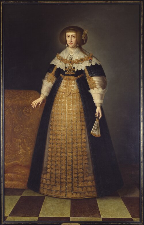 Cecilia Renata (1611-1644), Archduchess of Austria, Queen of Poland, 1640, Peeter Danckers de Rij